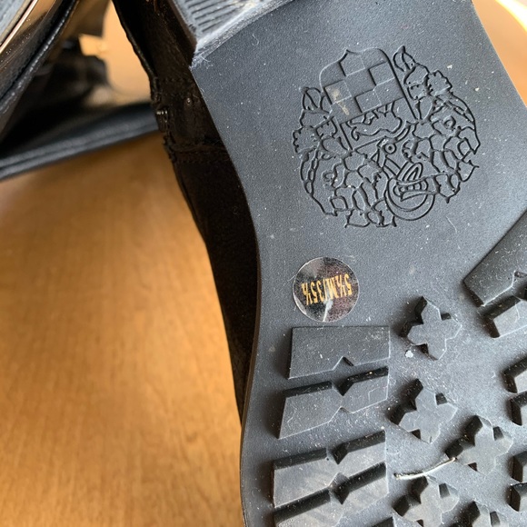 MISMATCH!! Vince Camuto Black Leather π€ Zipper Gold Hardware π Winivie Boots! - Picture 14 of 16